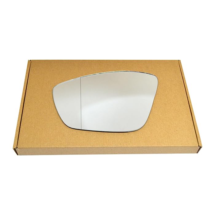 Wing Mirror Glass Left Passenger near side LHS N/S for Peugeot 208 2019-2023 Blind Spot Left Passenger near side LHS N/S
