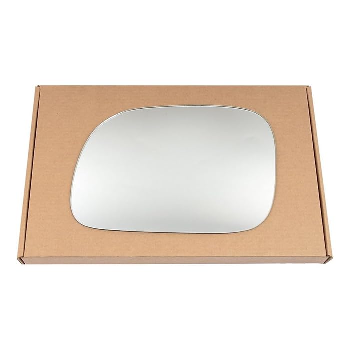 Wing Mirror Glass Left Passenger near side LHS N/S for Chrysler Voyager, Grand Voyager 1996-2007 Convex Left Passenger near side LHS N/S