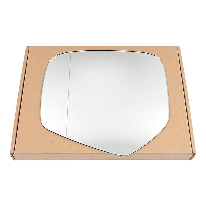 Wing Mirror Glass Left Passenger near side LHS N/S for Fiat Fullback 2016-2019 Blind Spot Left Passenger near side LHS N/S