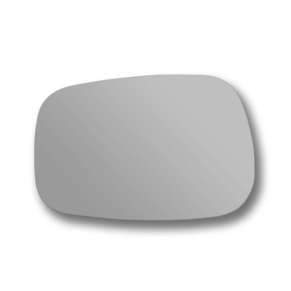 Wing Mirror Glass Left for Nissan Kubistar 2003-2008 Stick-On Passenger Near Side Convex