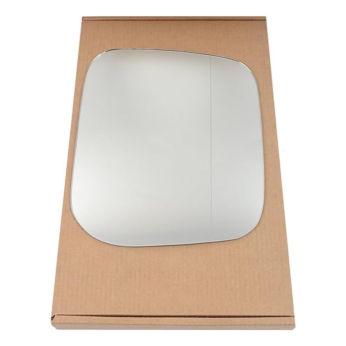 Wing Mirror Glass Right Driver off side RHS O/S for Mitsubishi Shogun Sport 1997-2008 Blind Spot Right Driver off side RHS O/S