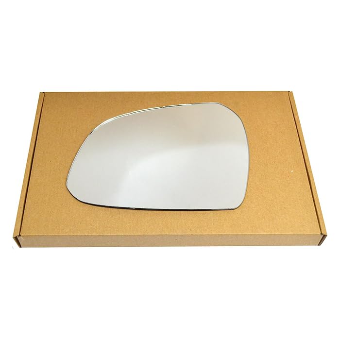 Wing Mirror Glass Left Passenger near side LHS N/S for Hyundai i10 2021-2023 Convex Left Passenger near side LHS N/S