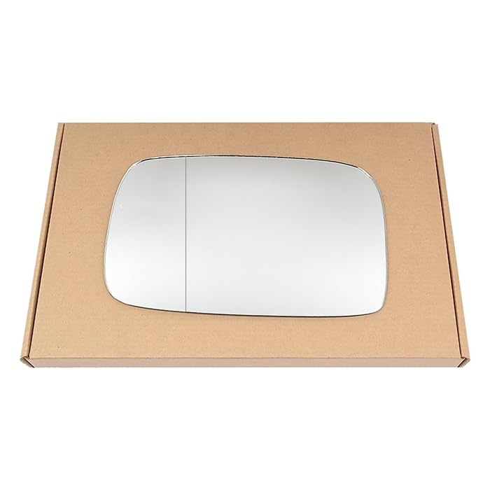 Wing Mirror Glass Left Passenger near side LHS N/S for Ford Fiesta 1983-1989 Blind Spot Left Passenger near side LHS N/S