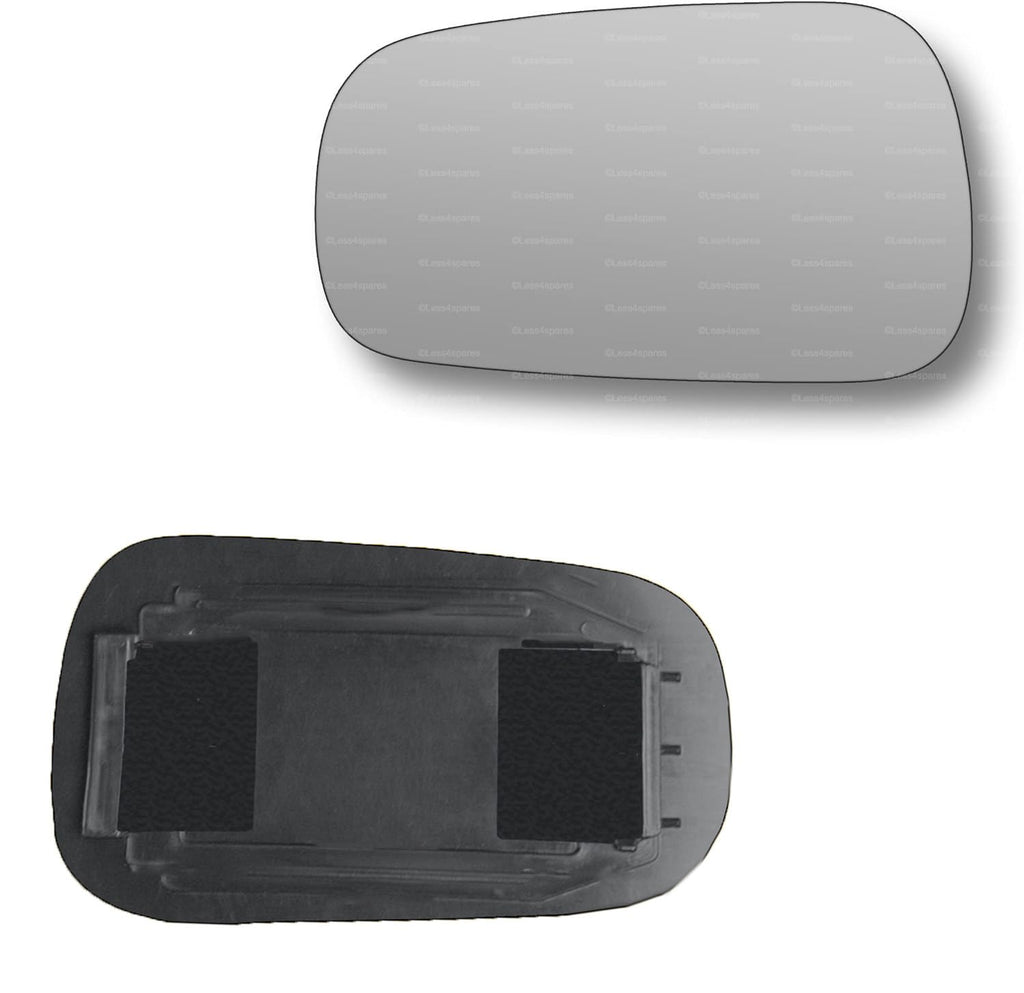 Replacement Wing Mirror Glass Left for Ford Fiesta 2002-2005 Clip-On Passenger Near Side N/S Convex