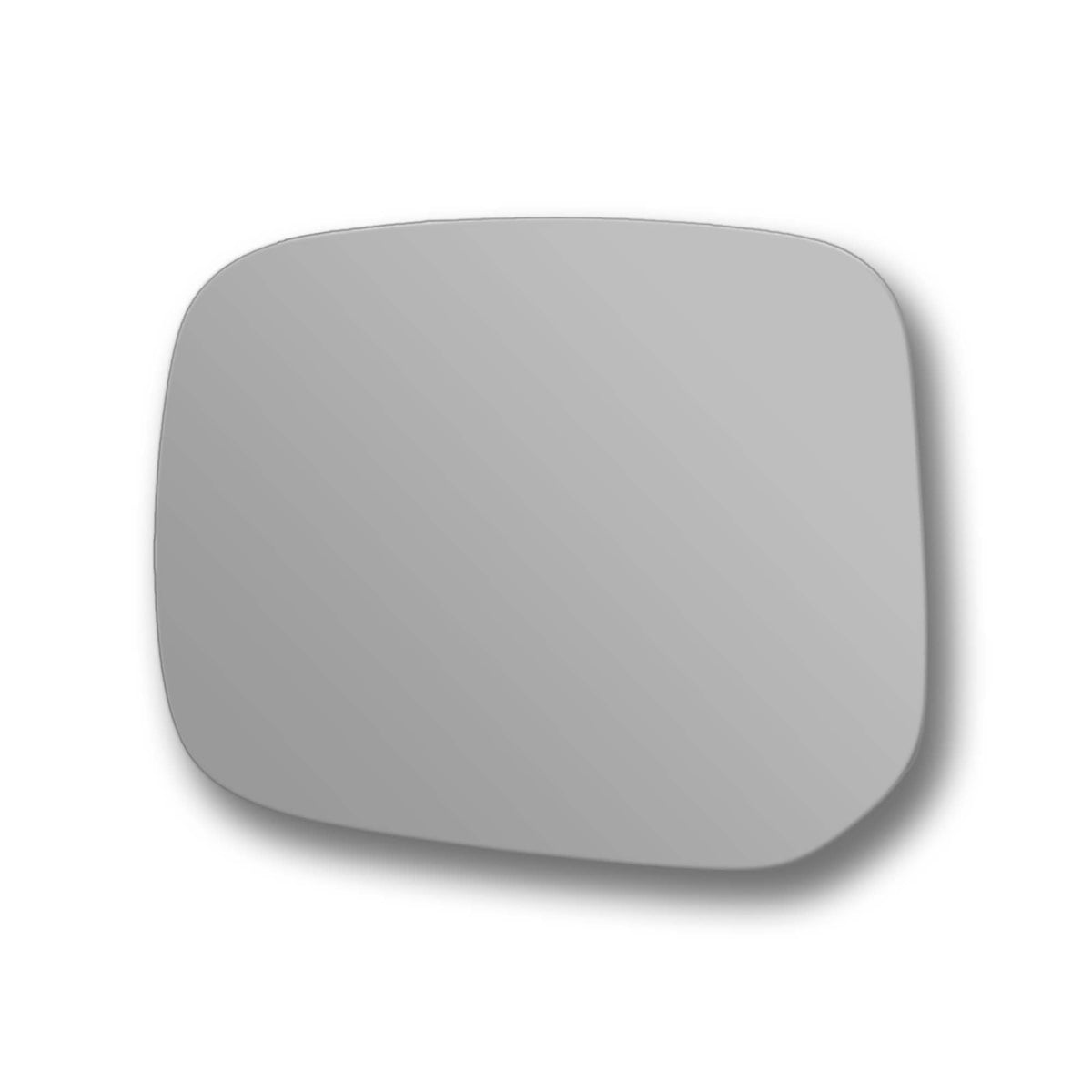 Wing Mirror Glass Left for Mitsubishi L200 (Warrior) 1995-2005 Stick-On Passenger Near Side Convex