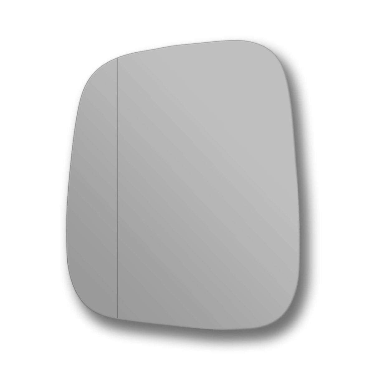 Wing Mirror Glass Left for VW Caddy 2004-2015 Stick-On Passenger Near Side with Blind Spot
