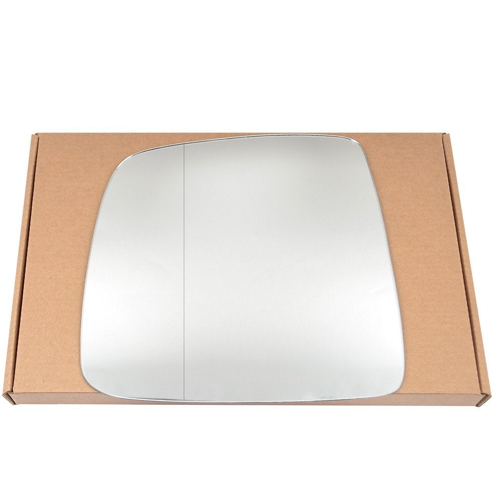 Wing Mirror Glass Left for Hyundai iLoad i800 2008-2020 Stick-On Passenger Near Side with Blind Spot