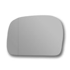 Wing Mirror Glass Left for Toyota Hilux 1998-2005 Stick-On Passenger Near Side with Blind Spot