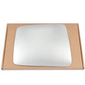 Wing Mirror Glass Left for Nissan Patrol Y60 1987-1998 Stick-On Passenger Near Side Convex