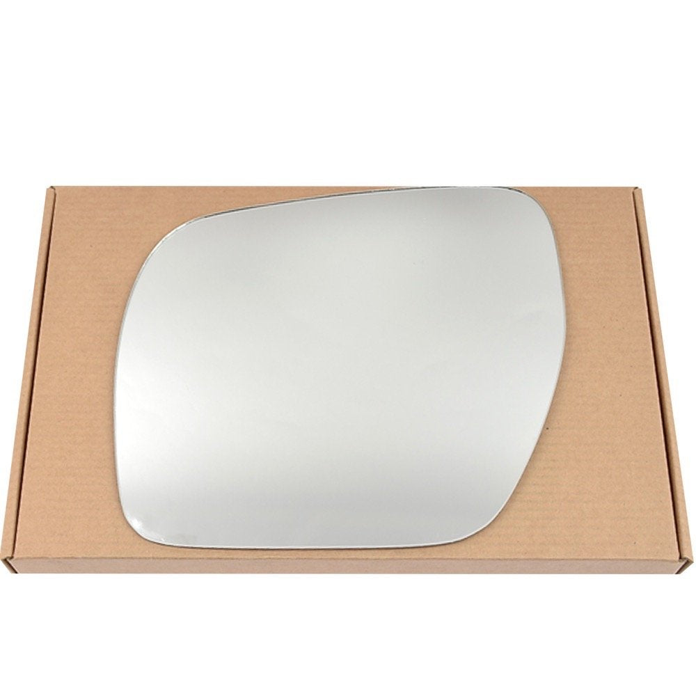 Wing Mirror Glass Left for Mitsubishi Shogun 2006-2019 Stick-On Passenger Near Side Convex