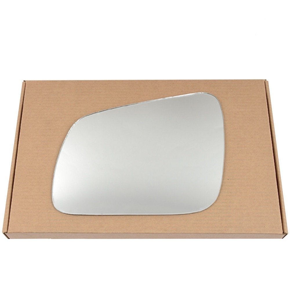 Wing Mirror Glass Left for Mitsubishi Lancer 2007-2016 Stick-On Passenger Near Side Convex