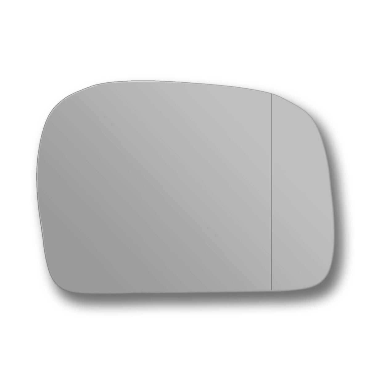 Wing Mirror Glass Right for Toyota Hilux 1998-2005 Stick-On Driver Off Side with Blind Spot