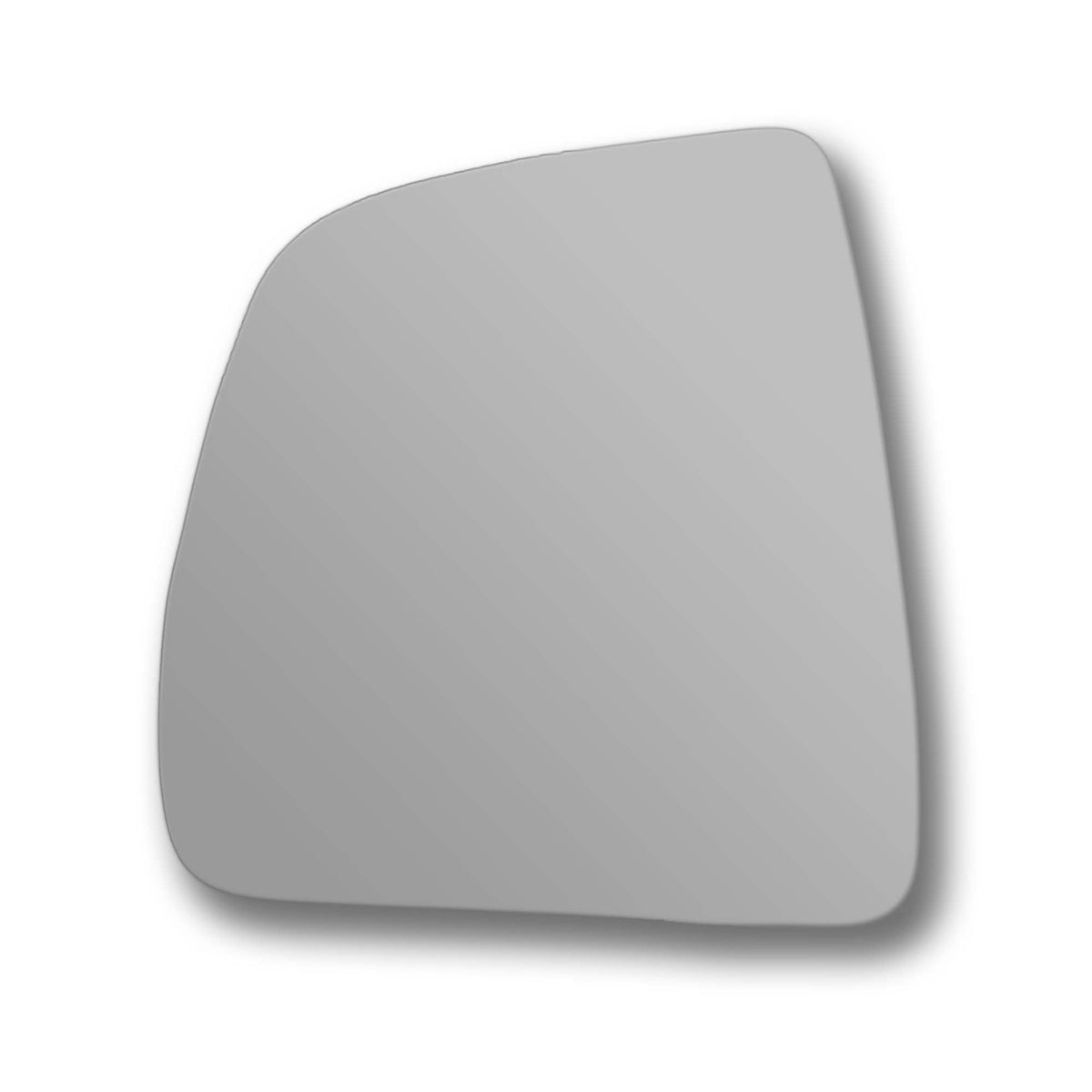 Wing Mirror Glass Left for Fiat Doblo mk2 2010-2020 Stick-On Passenger Near Side Convex