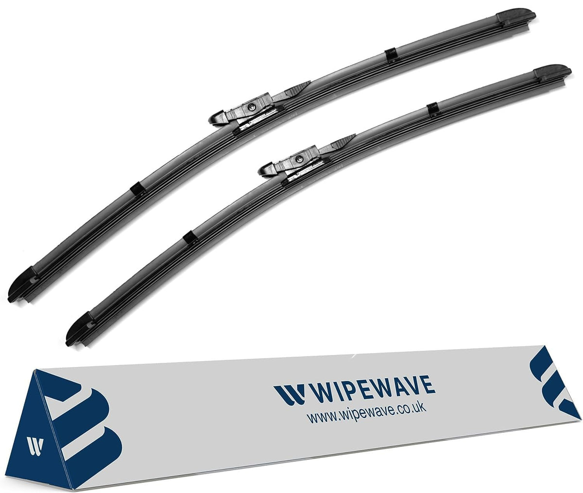 WipeWave Windscreen Wiper Blades for Mercedes GLA 2013-2015 SUV, 24" 19" Front Pinch tap