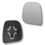 Replacement Wing Mirror Glass Left for Vauxhall Vivaro 2019-2022 Clip-On Passenger Near Side N/S Heated Convex