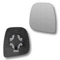 Replacement Wing Mirror Glass Left for Peugeot Traveller 2016-2021 Clip-On Passenger Near Side N/S Heated Convex