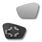 Replacement Wing Mirror Glass Left for Skoda Kamiq 2019-2022 Clip-On Passenger Near Side N/S Heated Convex
