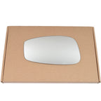 Wing Mirror Glass Left for Fiat Idea 2003-2007 Stick-On Passenger Near Side Convex