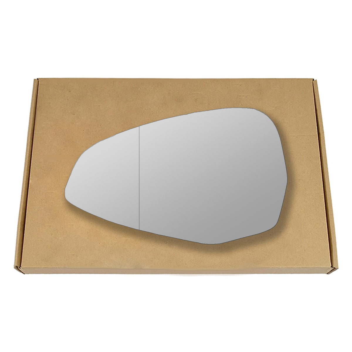Side View Replacement Wing Mirror Glass for Audi A5 2016-2023 Blind Spot Left Passenger near side LHS N/S