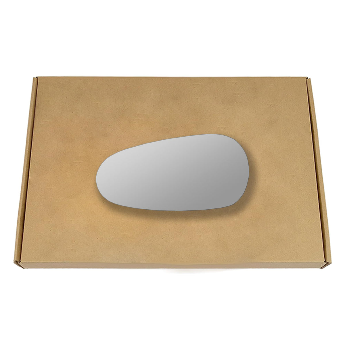 Side View Replacement Wing Mirror Glass for Honda CBR 1100xx 1997-2007 Convex Left Passenger near side LHS N/S