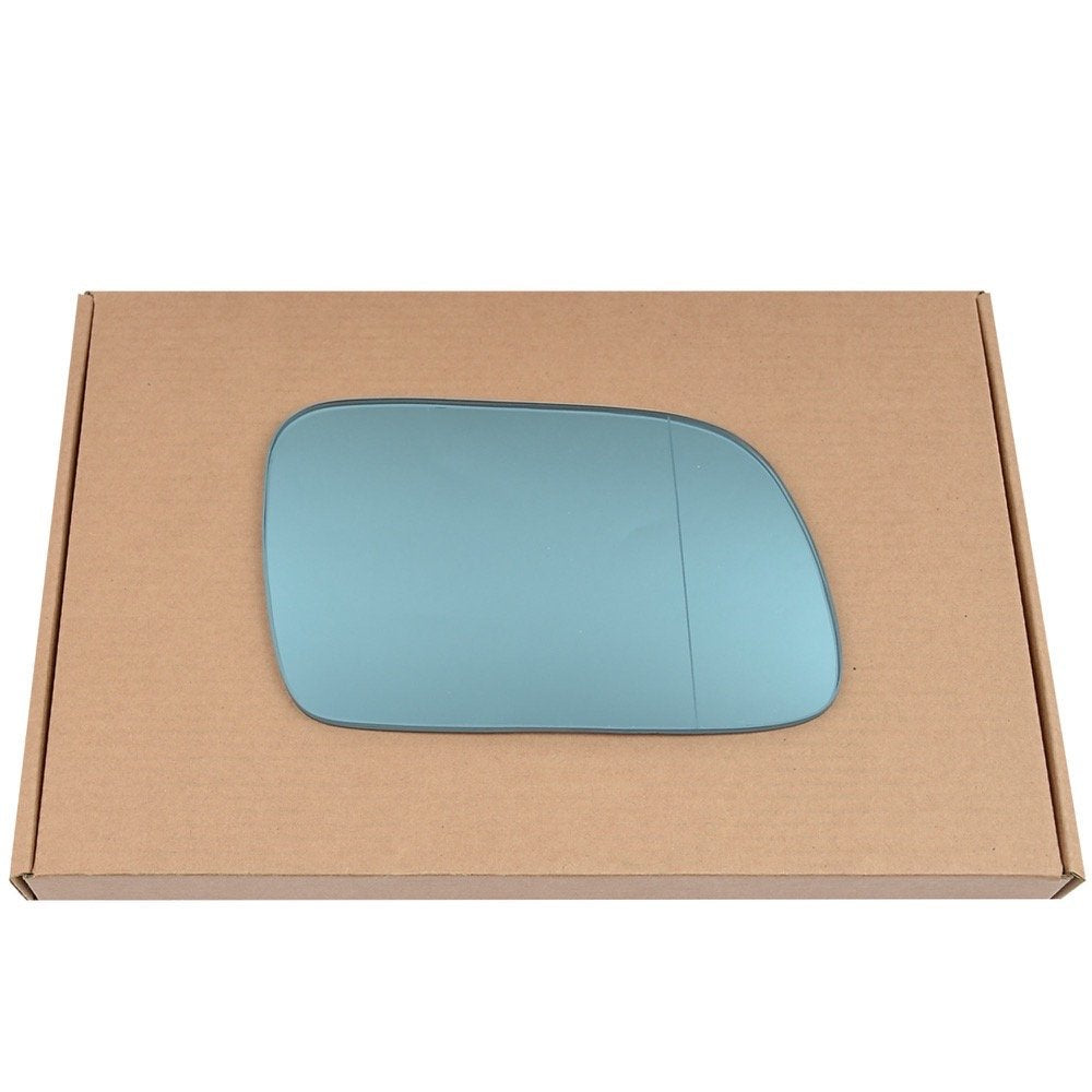 Wing Mirror Glass Right for Peugeot 407 2004-2009 Stick-On Driver Off Side with Blind Spot
