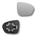 Replacement Wing Mirror Glass Right for Dacia Duster 2018-2022 Clip-On Driver Off side Heated Convex
