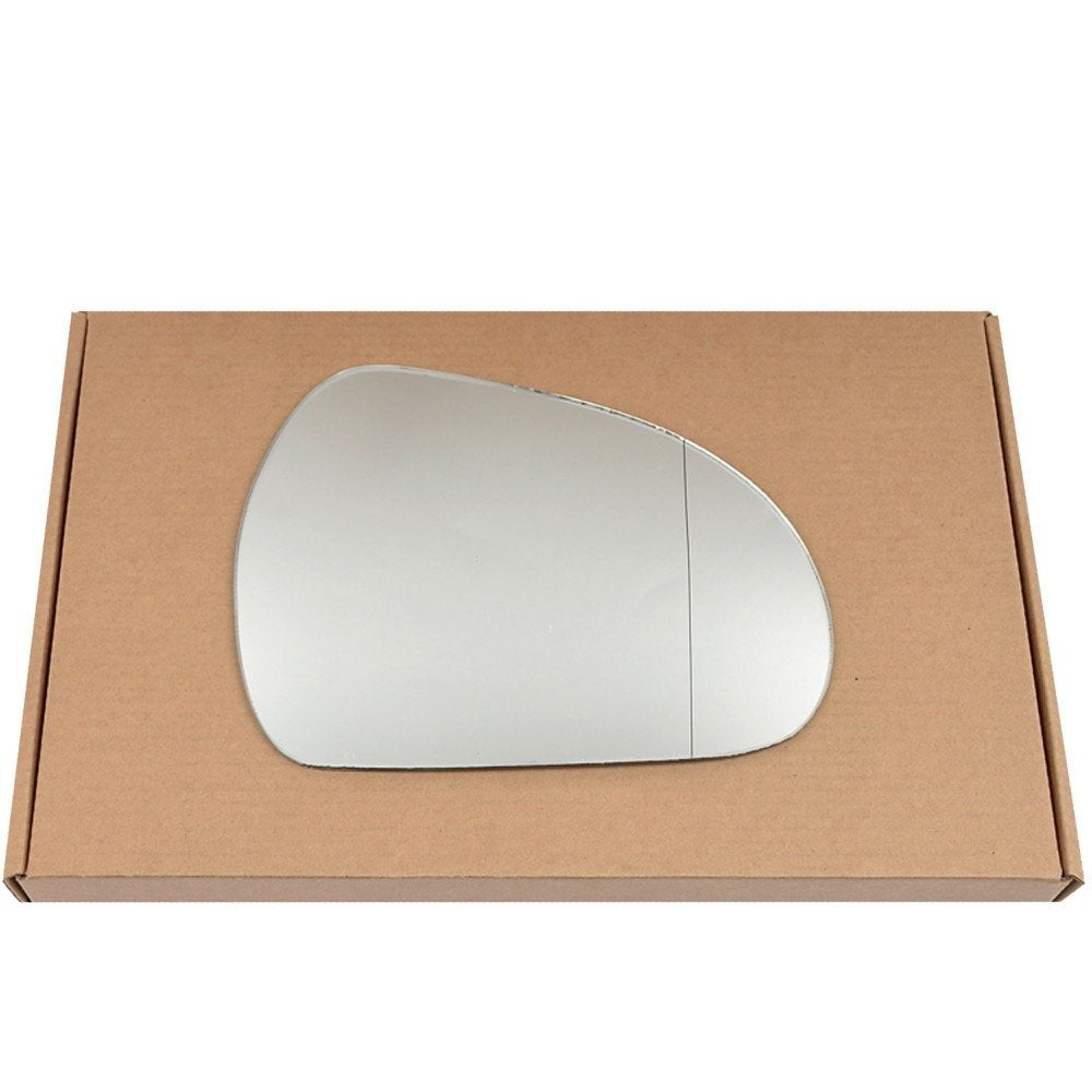 Wing Mirror Glass Right for Peugeot 207 2006-2012 Stick-On Driver Off Side with Blind Spot