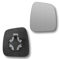 Replacement Wing Mirror Glass Right for Fiat Qubo 2008-2019 Clip-On Driver Off side Heated Convex