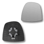 Replacement Wing Mirror Glass Left for Nissan Primastar 2001-2014 Clip-On Passenger Near Side N/S Heated Convex