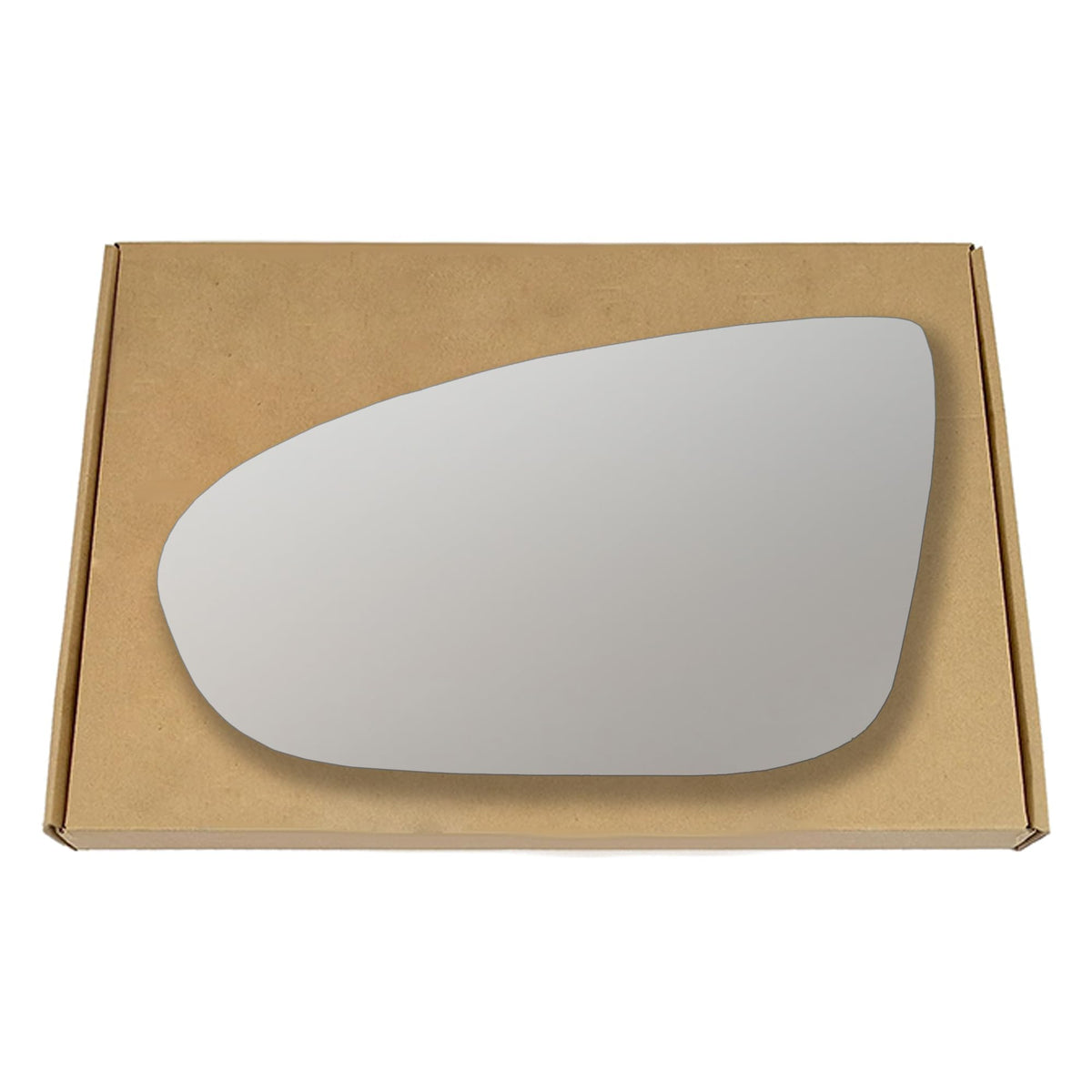 Side View Replacement Wing Mirror Glass for Vauxhall Meriva B 2010-2017 Convex Left Passenger near side LHS N/S