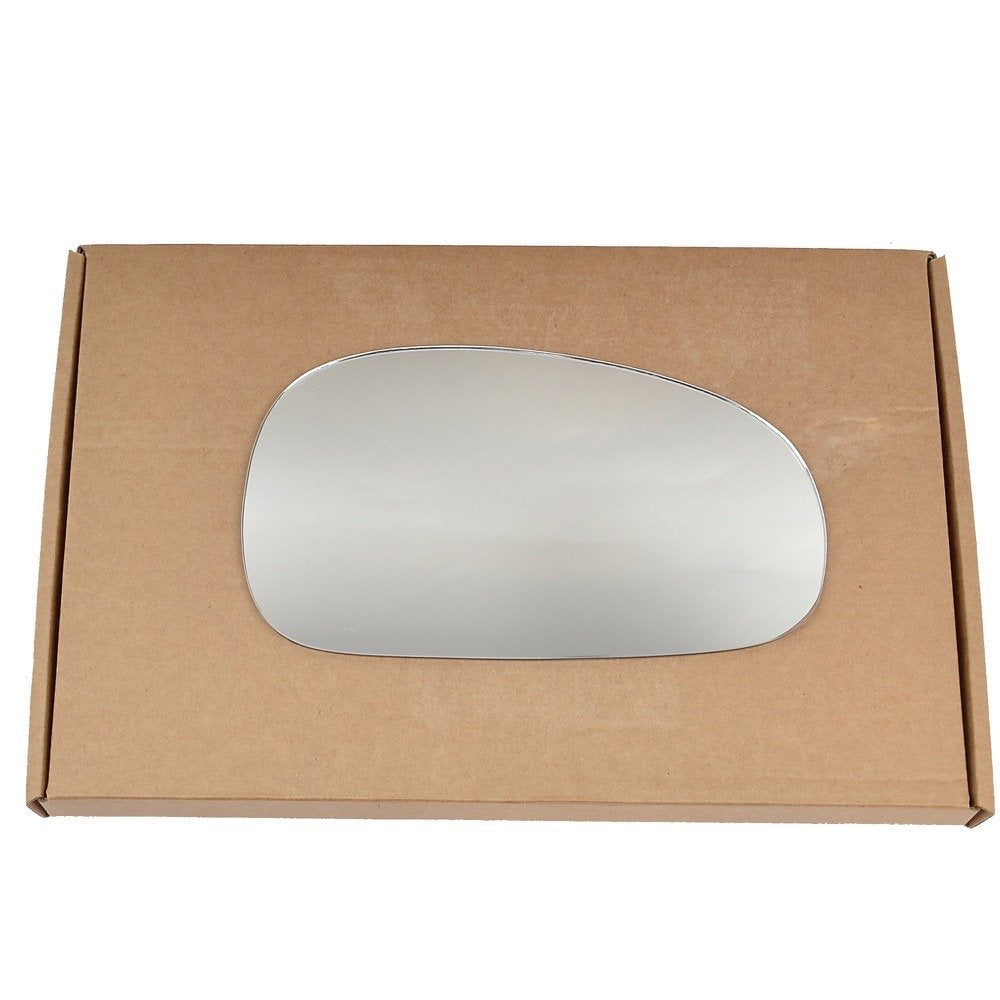 Wing Mirror Glass Right for Seat Leon mk2 2005-2009 Stick-On Driver Off Side Convex