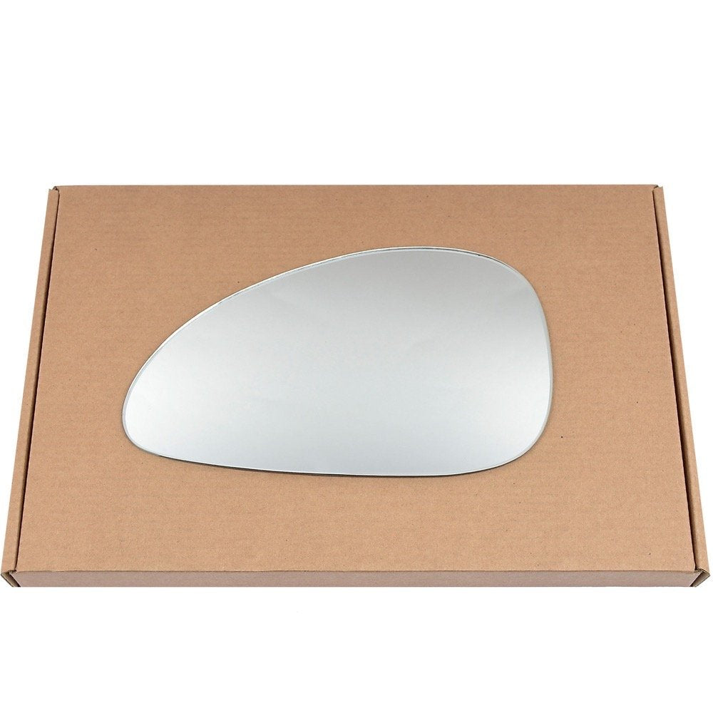 Wing Mirror Glass Left for Citroen C4 2004-2009 Stick-On Passenger Near Side Convex