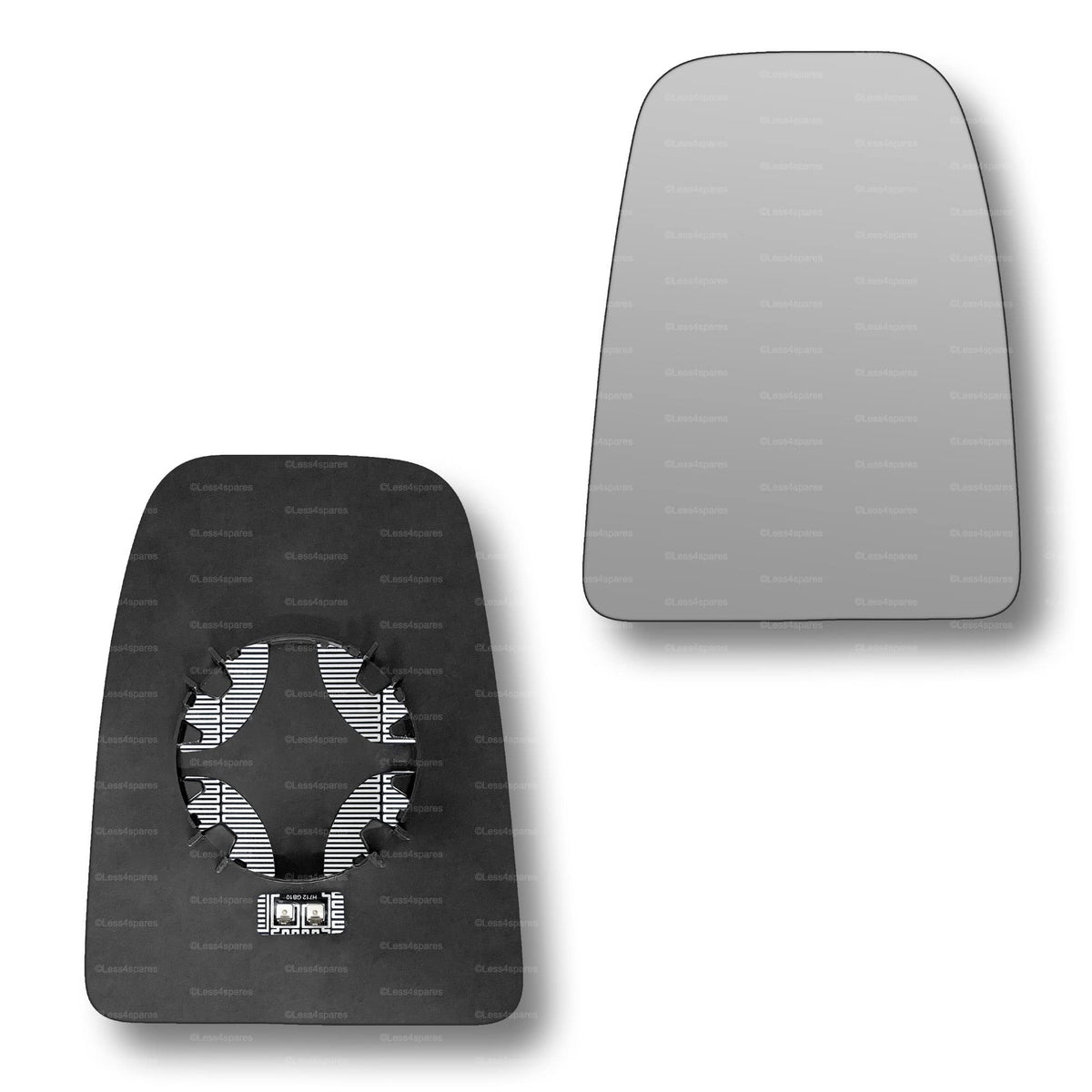 Replacement Wing Mirror Glass Left for Iveco Daily 2014-2022 Clip-On Passenger Near Side N/S Heated Convex