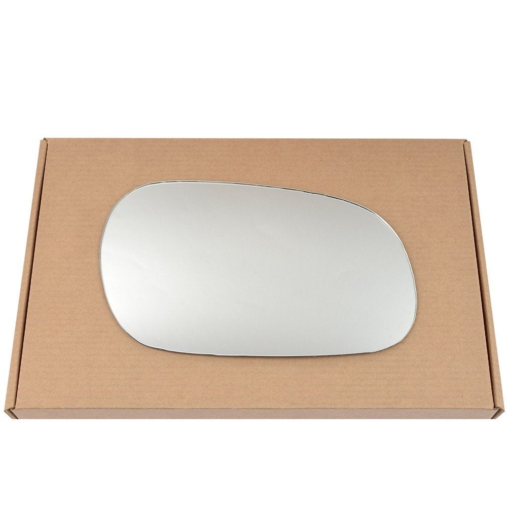 Wing Mirror Glass Right for Mitsubishi Carisma 1995-2006 Stick-On Driver Off Side Convex