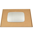 Wing Mirror Glass Left for BMW 5 Series 1988-1996 Stick-On Passenger Near Side with Blind Spot