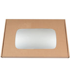 Wing Mirror Glass Left for Alfa Romeo 145 146 1994-2001 Stick-On Passenger Near Side Convex