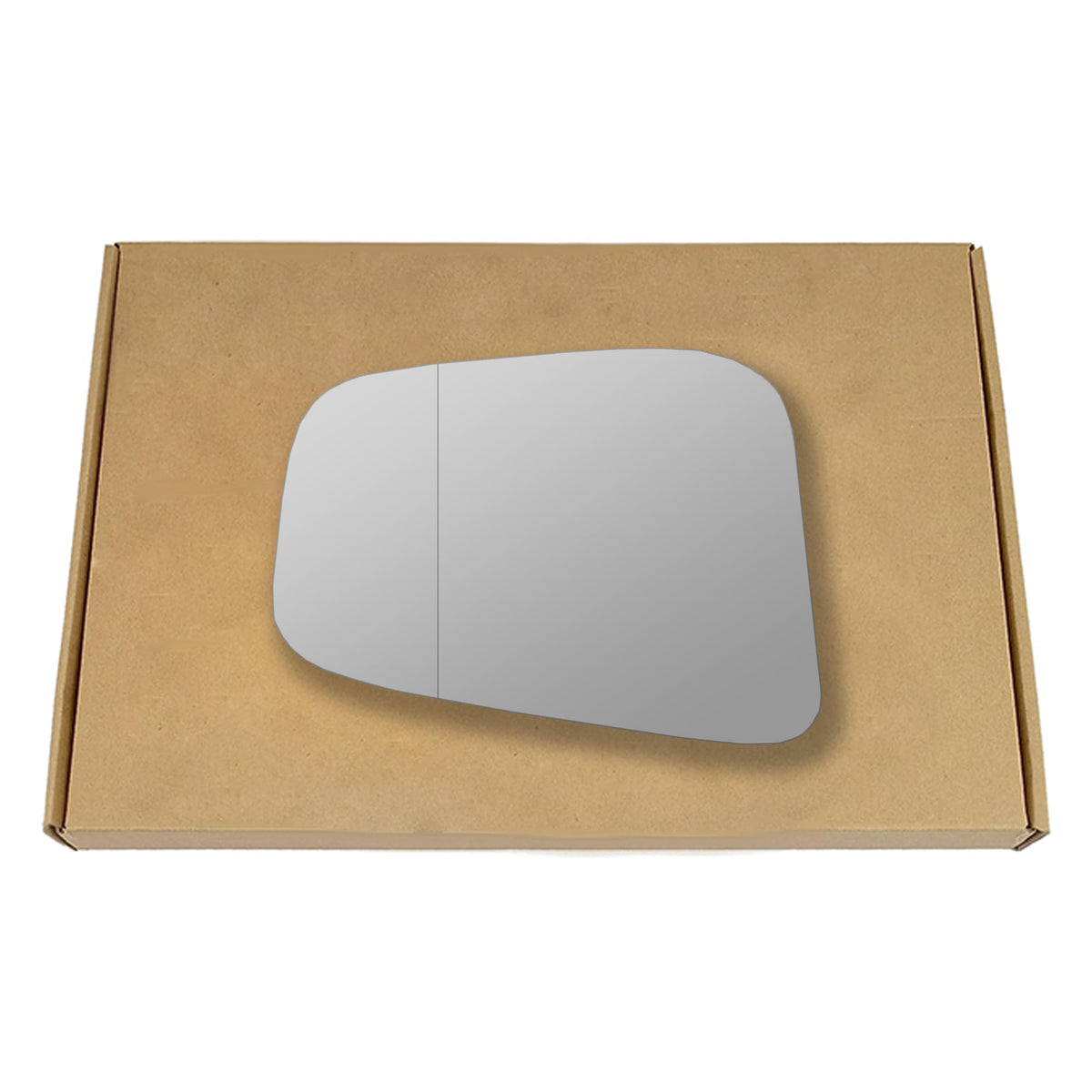 Side View Replacement Wing Mirror Glass for Mitsubishi Shogun Pinin 1999-2007 Blind Spot Left Passenger near side LHS N/S