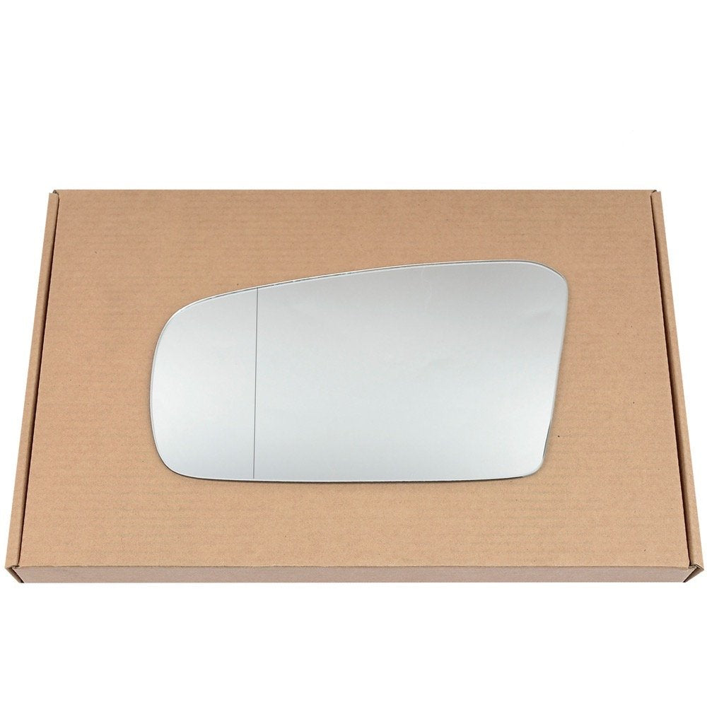 Wing Mirror Glass Left for Mazda 323F 1989-1994 Stick-On Passenger Near Side with Blind Spot