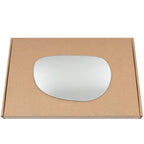 Wing Mirror Glass Left for Mazda RX-8 2003-2009 Stick-On Passenger Near Side Convex