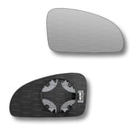 Replacement Wing Mirror Glass Right for Mercedes SLK 2011-2016 Clip-On Driver Off side Heated Convex