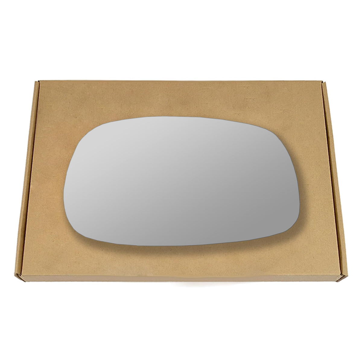 Side View Replacement Wing Mirror Glass for Ssangyong Rexton 2001-2013 Convex Right Driver off side RHS O/S