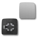 Replacement Wing Mirror Glass Left for Vauxhall Combo 2001-2011 Clip-On Passenger Near Side N/S Heated Convex