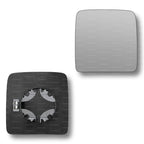 Replacement Wing Mirror Glass Left for Vauxhall Combo 2001-2011 Clip-On Passenger Near Side N/S Heated Convex