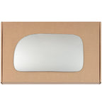 Wing Mirror Glass Left for Mitsubishi Space Wagon 1993-1997 Stick-On Passenger Near Side Convex