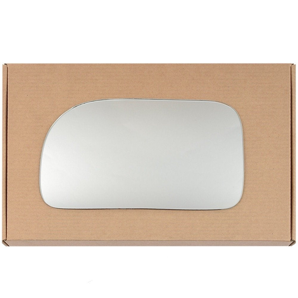 Wing Mirror Glass Left for Mitsubishi Space Wagon 1993-1997 Stick-On Passenger Near Side Convex