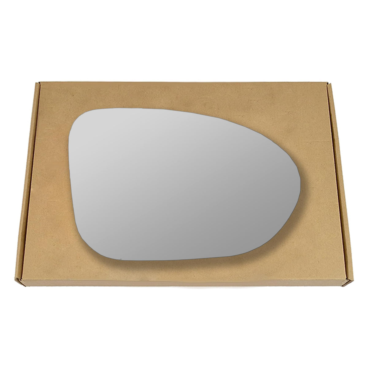 Side View Replacement Wing Mirror Glass for Fiat 124 Spider 2016-2021 Convex Right Driver off side RHS O/S