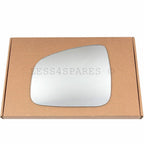 Wing Mirror Glass Left for Dacia Sandero 2008-2020 Stick-On Passenger Near Side Convex