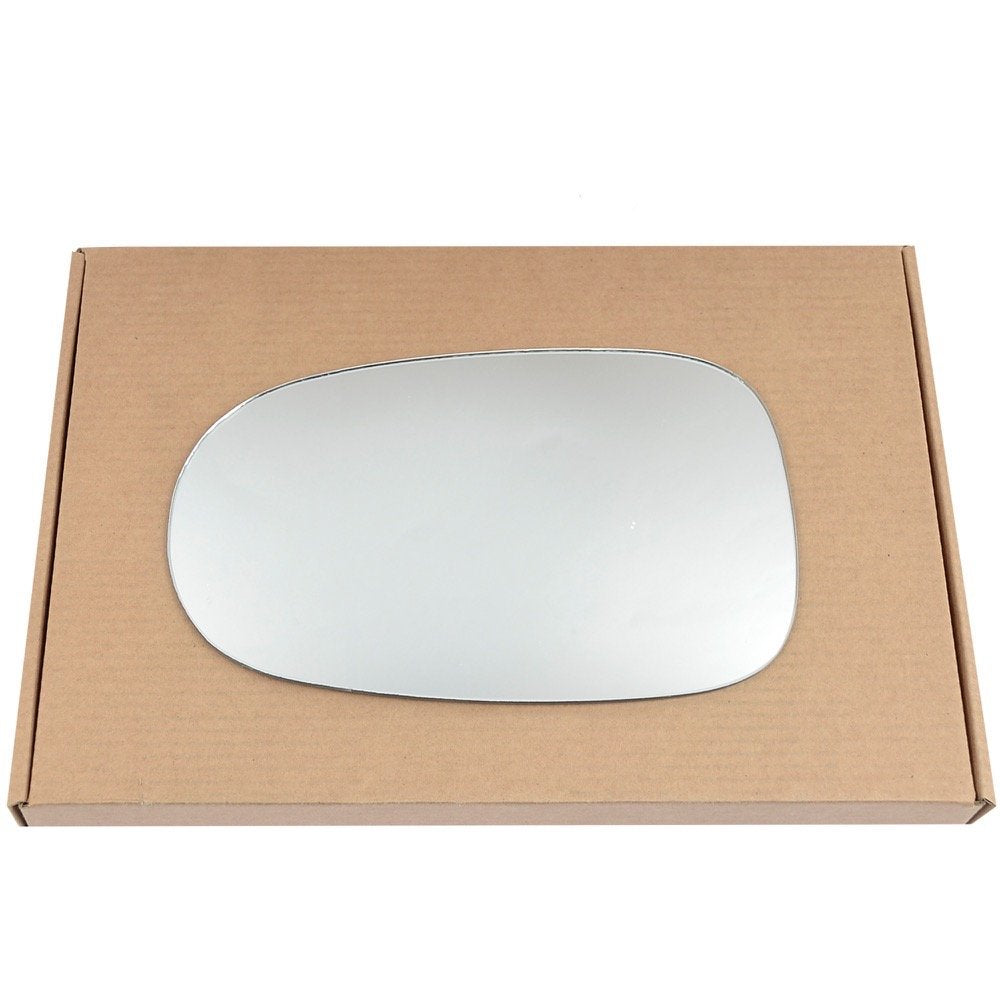 Wing Mirror Glass Left for Nissan Almera/Almera Tino 2000-2006 Stick-On Passenger Near Side Convex