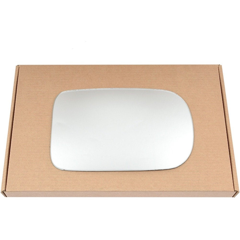 Wing Mirror Glass Right for Jaguar S-Type 1998-2002 Stick-On Driver Off Side Convex