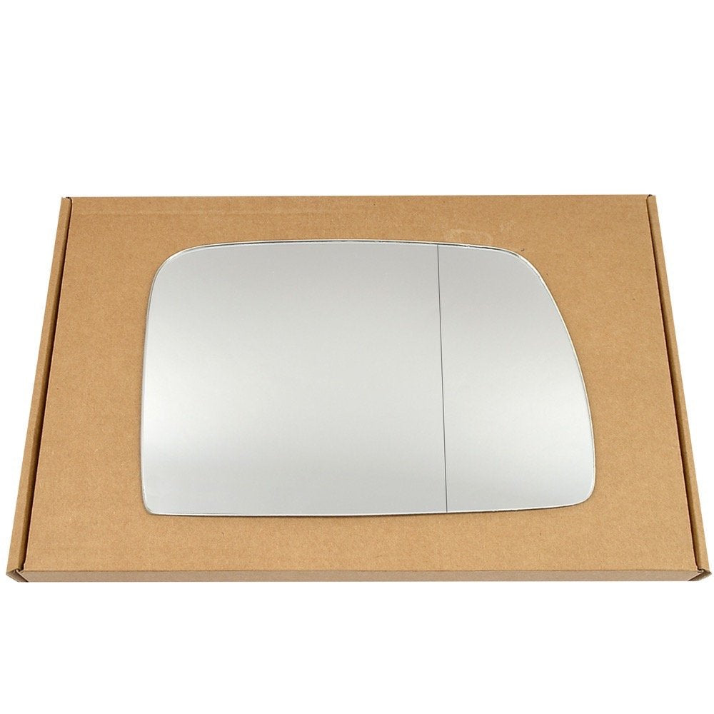 Wing Mirror Glass Right for BMW X5 1999-2006 Stick-On Driver Off Side with Blind Spot